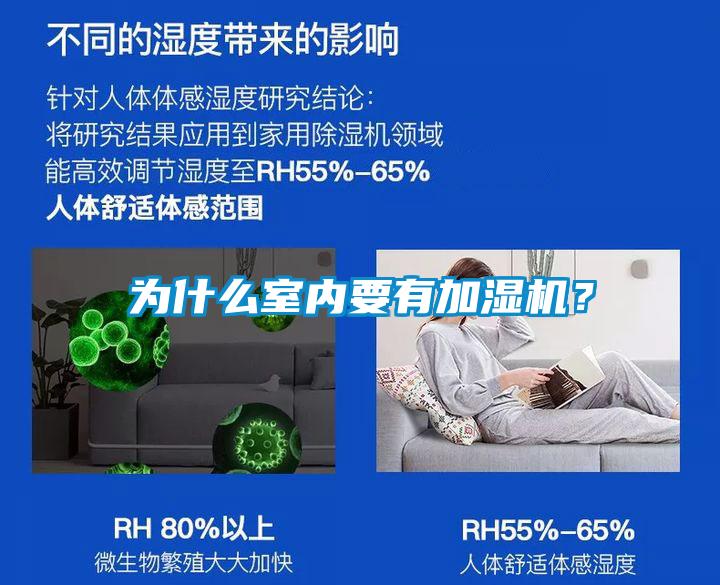 為什么室內要有加濕機？