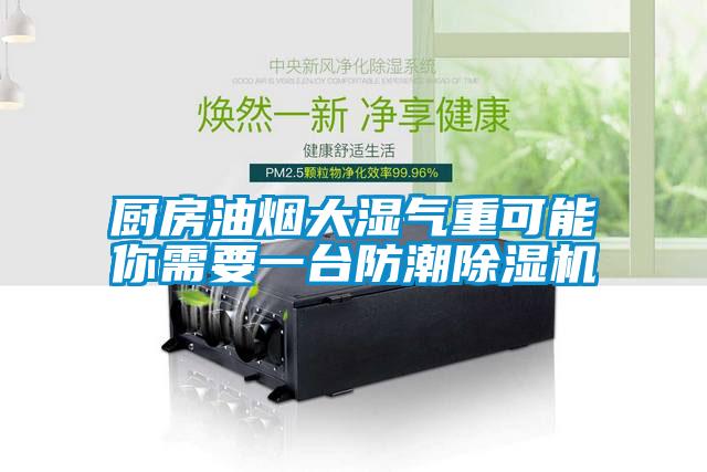 廚房油煙大濕氣重可能你需要一臺防潮除濕機