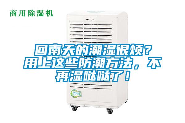 回南天的潮濕很煩？用上這些防潮方法，不再濕噠噠了！