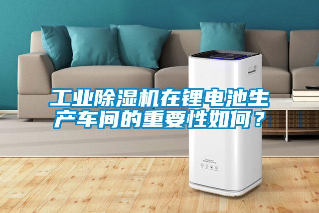 工業(yè)除濕機在鋰電池生產車間的重要性如何？