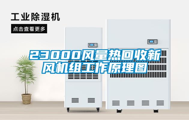 23000風量熱回收新風機組工作原理圖