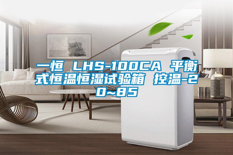 一恒 LHS-100CA 平衡式恒溫恒濕試驗箱 控溫-20~85℃