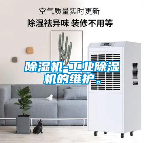 除濕機-工業除濕機的維護。