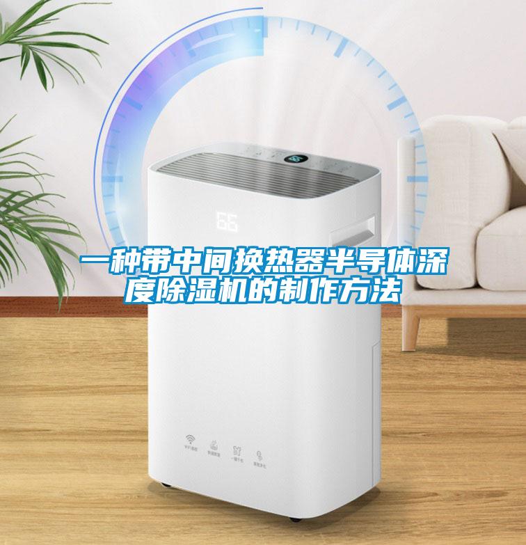 一種帶中間換熱器半導體深度除濕機的制作方法