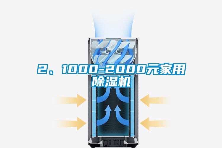 2、1000-2000元家用除濕機