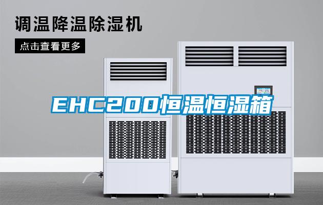 EHC200恒溫恒濕箱