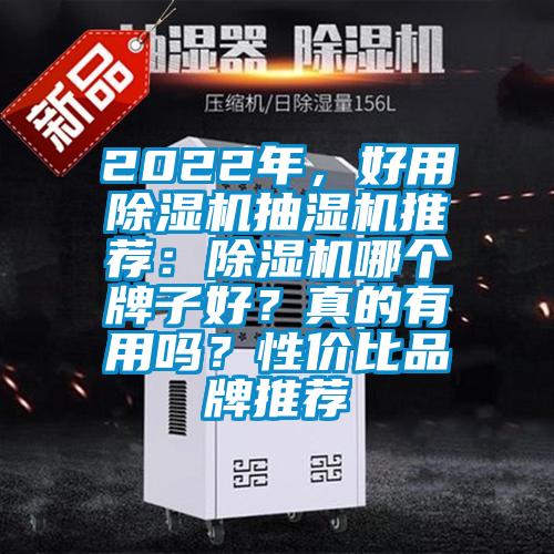 2022年，好用除濕機抽濕機推薦：除濕機哪個牌子好？真的有用嗎？性價比品牌推薦