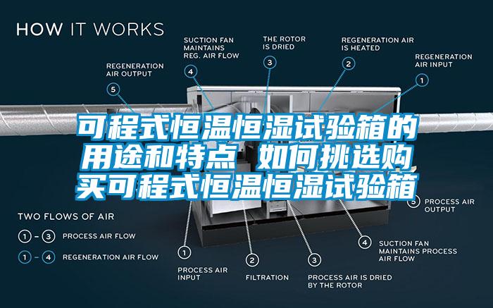 可程式恒溫恒濕試驗箱的用途和特點 如何挑選購買可程式恒溫恒濕試驗箱