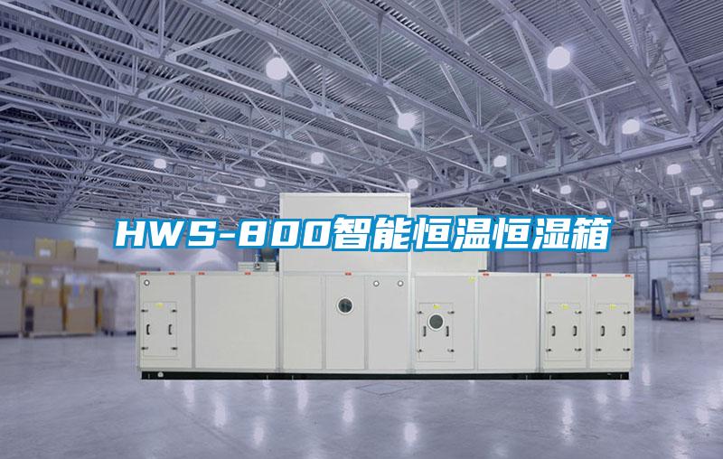 HWS-800智能恒溫恒濕箱