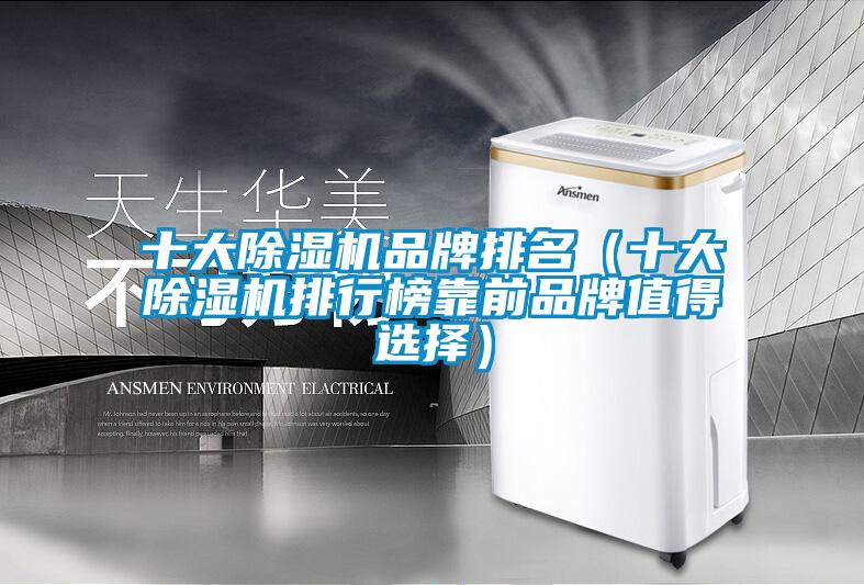 十大除濕機品牌排名（十大除濕機排行榜靠前品牌值得選擇）