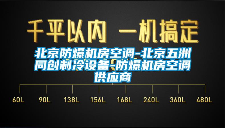 北京防爆機房空調-北京五洲同創制冷設備-防爆機房空調供應商