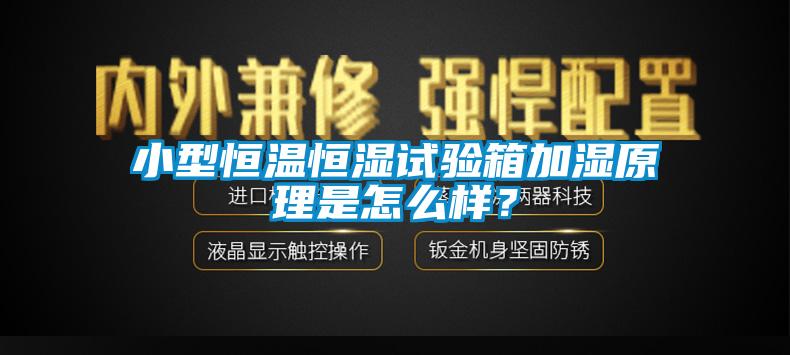 小型恒溫恒濕試驗箱加濕原理是怎么樣？