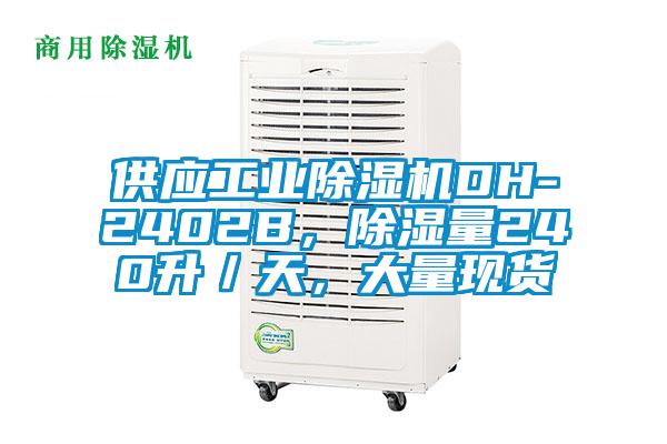 供應工業除濕機DH-2402B，除濕量240升／天，大量現貨