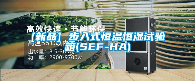 [新品] 步入式恒溫恒濕試驗箱(SEF-HA)