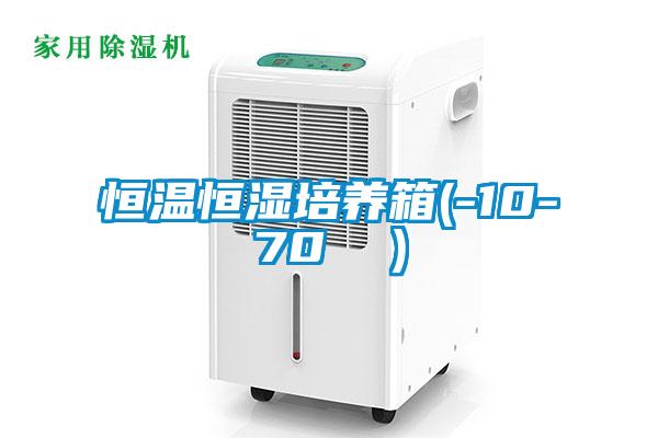 恒溫恒濕培養箱(-10-70 ℃）