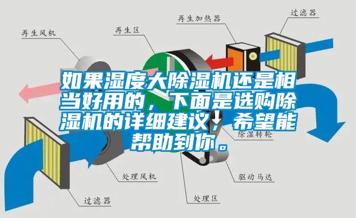 如果濕度大除濕機還是相當好用的，下面是選購除濕機的詳細建議，希望能幫助到你。