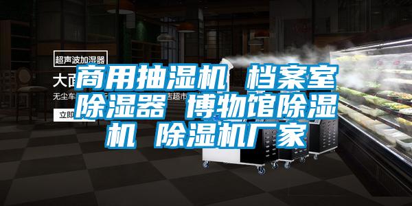 商用抽濕機 檔案室除濕器 博物館除濕機 除濕機廠家