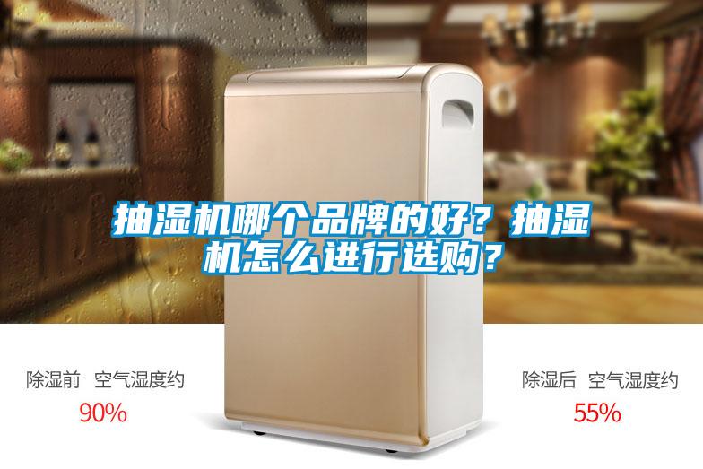 抽濕機哪個品牌的好？抽濕機怎么進行選購？