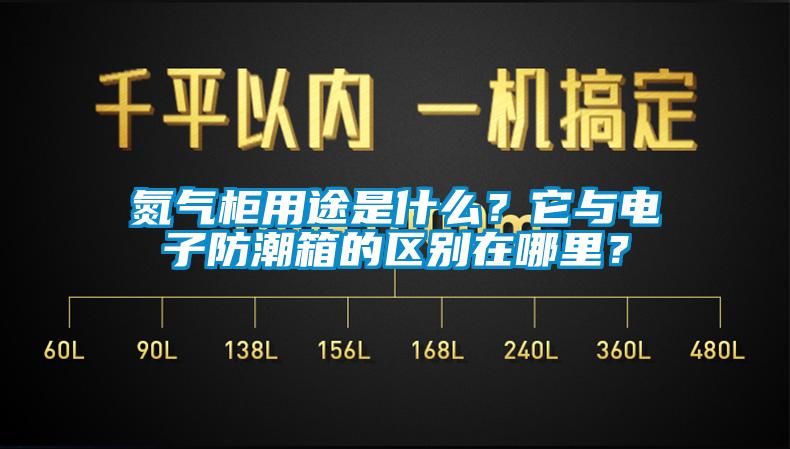 氮氣柜用途是什么？它與電子防潮箱的區(qū)別在哪里？