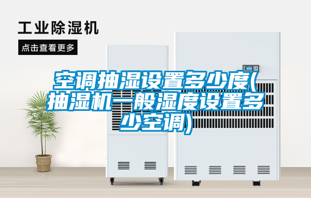 空調抽濕設置多少度(抽濕機一般濕度設置多少空調)