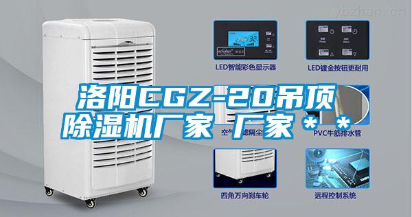 洛陽CGZ-20吊頂除濕機廠家 廠家＊＊