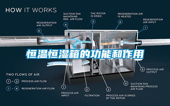 恒溫恒濕箱的功能和作用