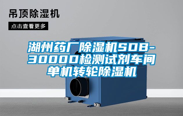 湖州藥廠除濕機SDB-3000D檢測試劑車間單機轉輪除濕機