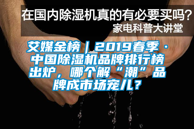 艾媒金榜｜2019春季·中國除濕機(jī)品牌排行榜出爐，哪個解“潮”品牌成市場寵兒？