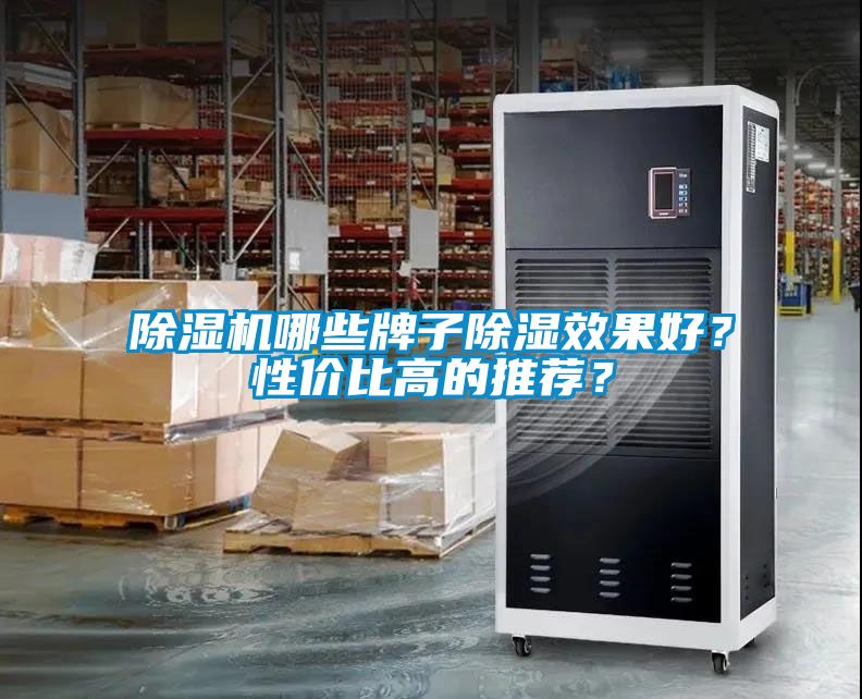 除濕機哪些牌子除濕效果好？性價比高的推薦？