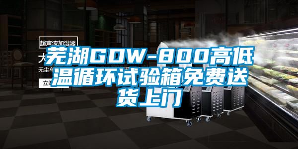 蕪湖GDW-800高低溫循環試驗箱免費送貨上門