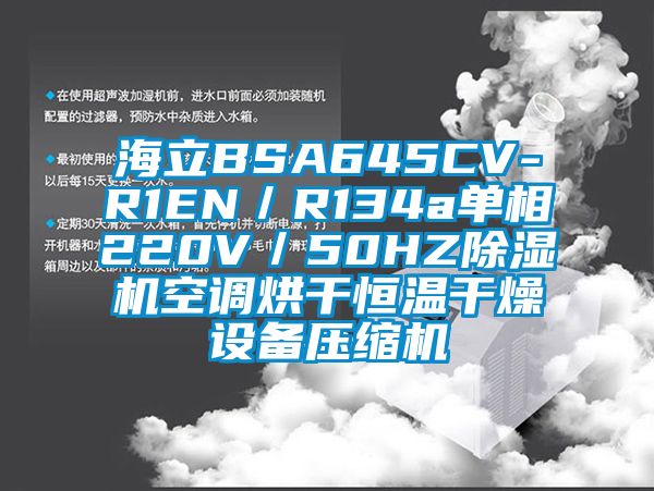 海立BSA645CV-R1EN／R134a單相220V／50HZ除濕機空調烘干恒溫干燥設備壓縮機