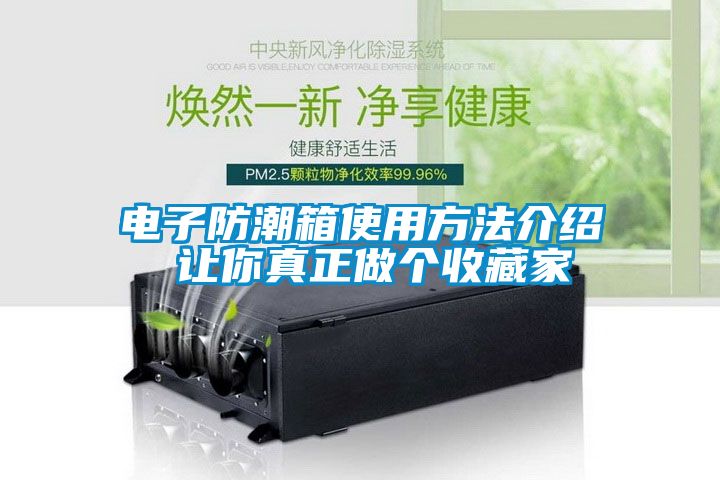 電子防潮箱使用方法介紹 讓你真正做個收藏家