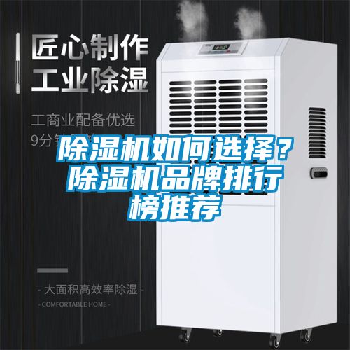 除濕機如何選擇？除濕機品牌排行榜推薦