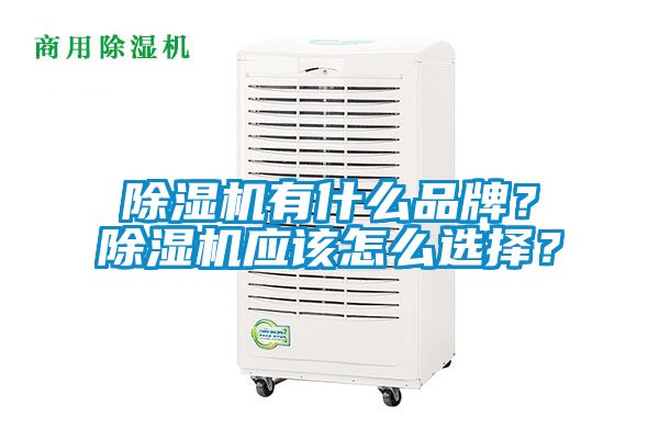 除濕機有什么品牌？除濕機應該怎么選擇？