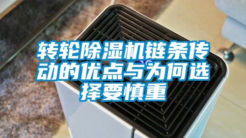 轉輪除濕機鏈條傳動的優點與為何選擇要慎重