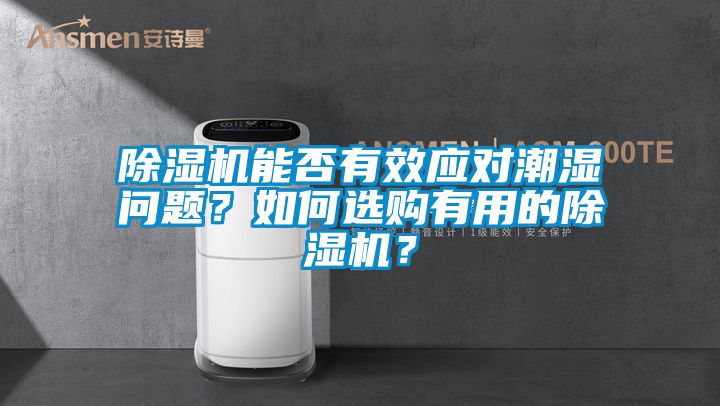 除濕機能否有效應對潮濕問題？如何選購有用的除濕機？