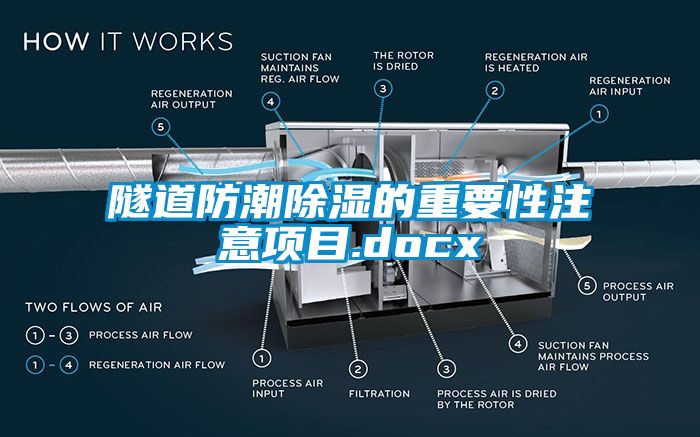 隧道防潮除濕的重要性注意項目.docx