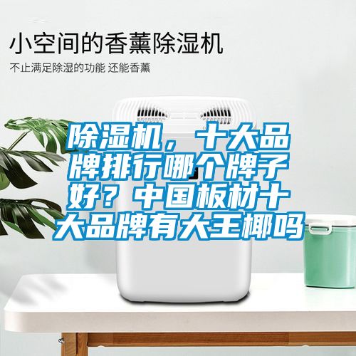 除濕機，十大品牌排行哪個牌子好？中國板材十大品牌有大王椰嗎