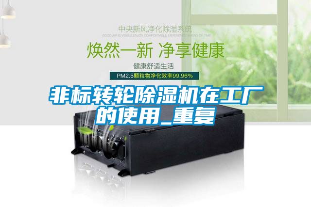 非標轉輪除濕機在工廠的使用_重復